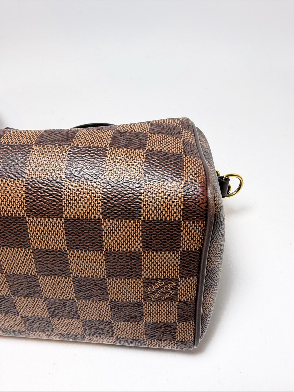 SOLD Louis Vuitton Speedy 20 Bandouliere Damier Ebene w/COA, dust bag & box - Picture 13 of 16